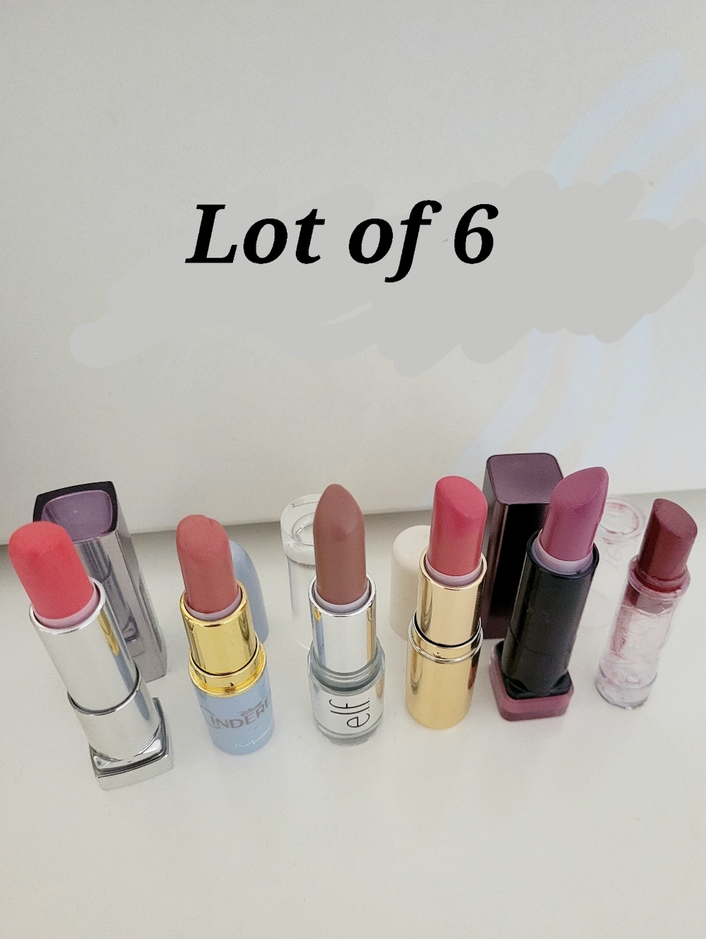 Lot of 6 Lipsticks, Collectable MAC